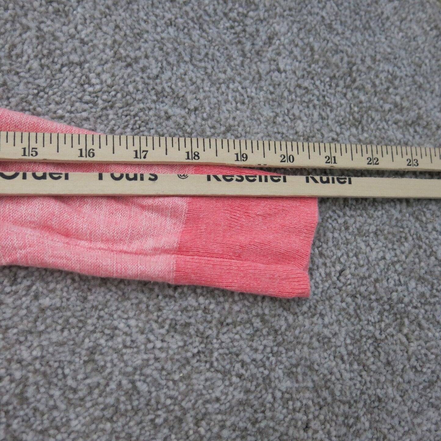 American Eagle Womens Knitted Sweater Long Sleeves Light Pink Size X Small