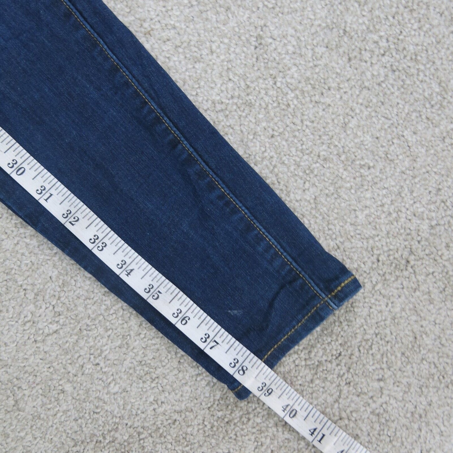 Denizen From Levis Womens Jeans High Rise Jegging Mid Rise Pockets Blue Size W30