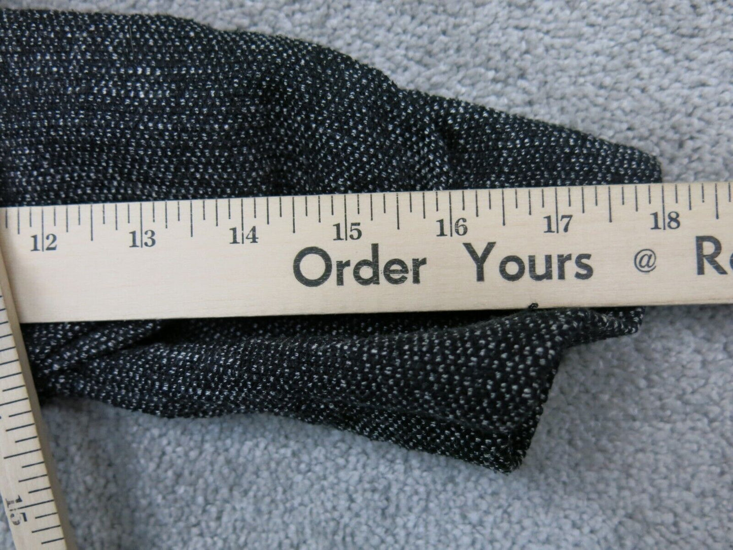 H&M Womens Blazer Coat Stretch Open Front Long Sleeves Pockets Black White SZ 2