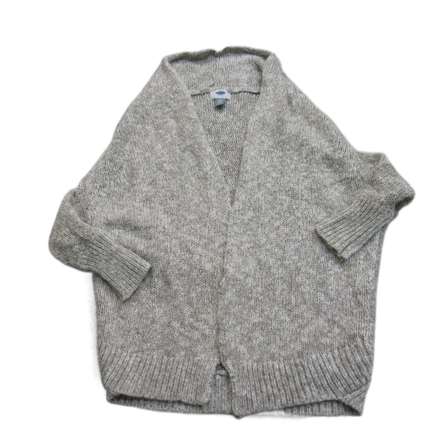 Old Navy Womens Cardigan Sweater Open Front Long Sleeves Solid Gray Size M-L