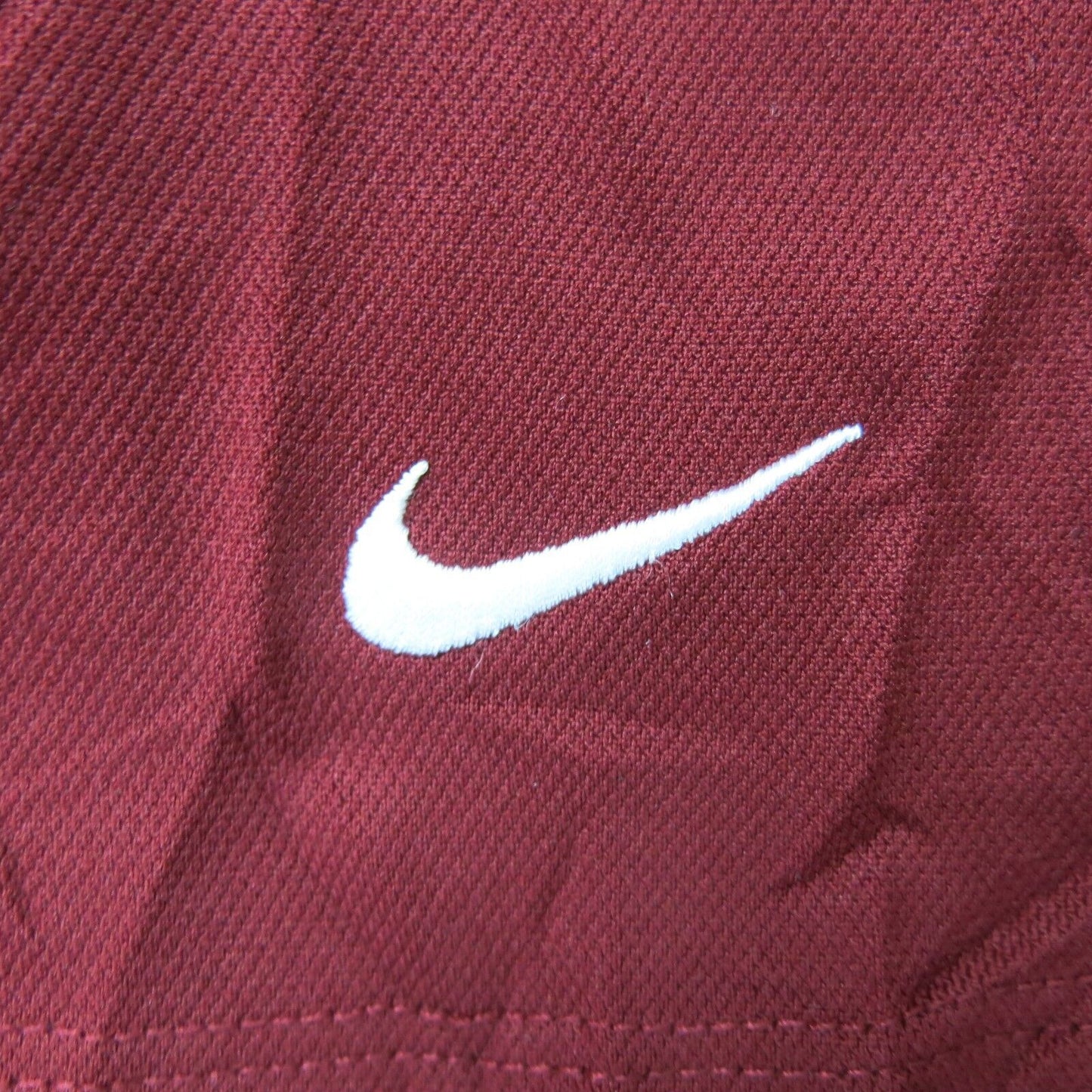Nike Dri Fit Mens Golf Polo Shirt The Chemical Company Logo Solid Red Size XL