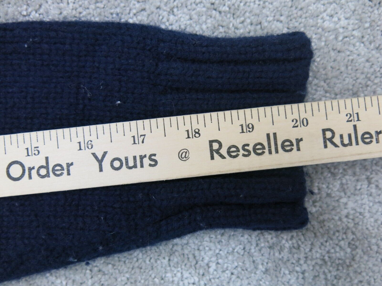 Gap Mens Pullover Crew Neck Sweater Pullover Long Sleeves Blue Size Large