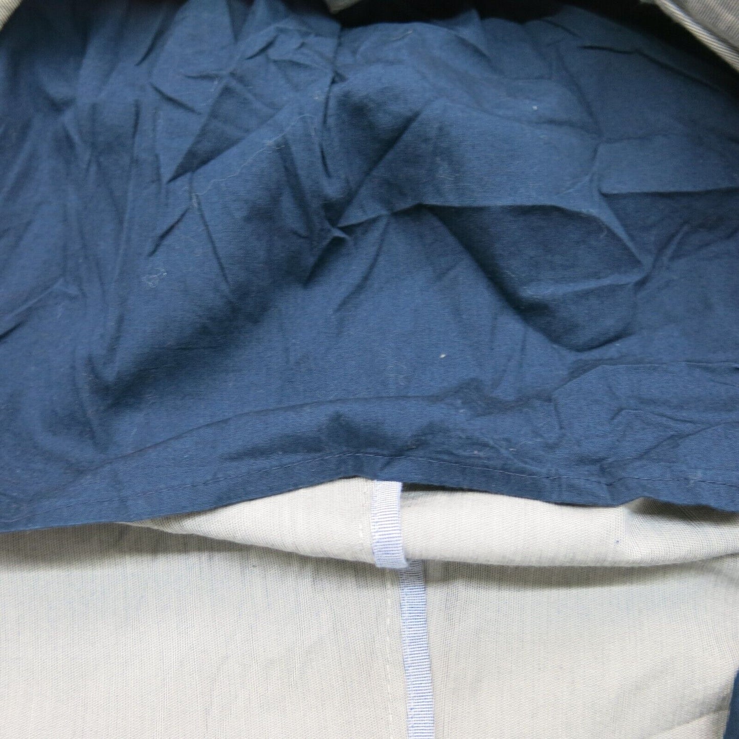 Tommy Hilfiger Mens Blazer Coat Single Breasted Long Sleeves White Blue Size M40