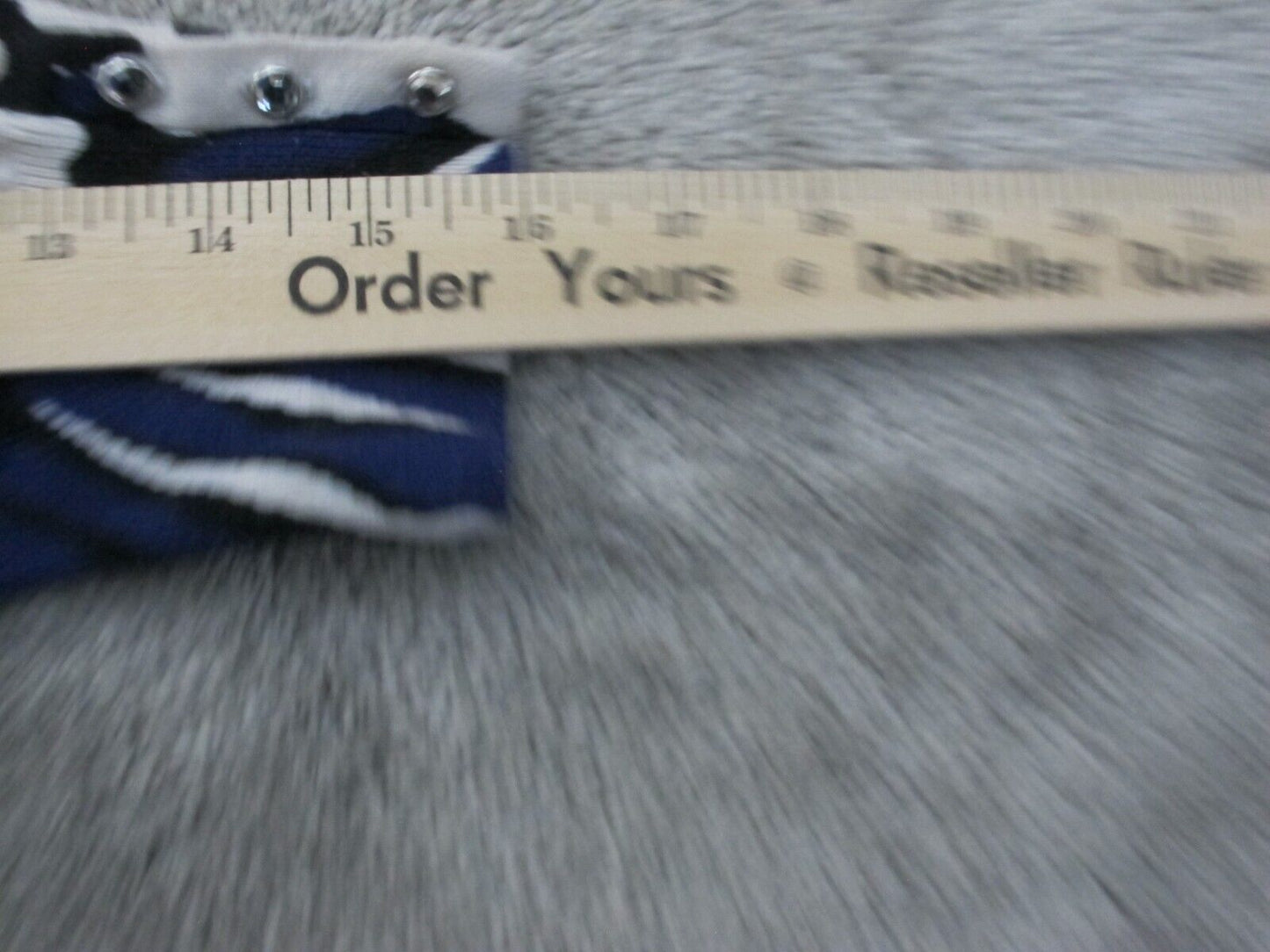 Express Womens Cardigan Sweater Front Button Long Sleeves Blue White Size Small