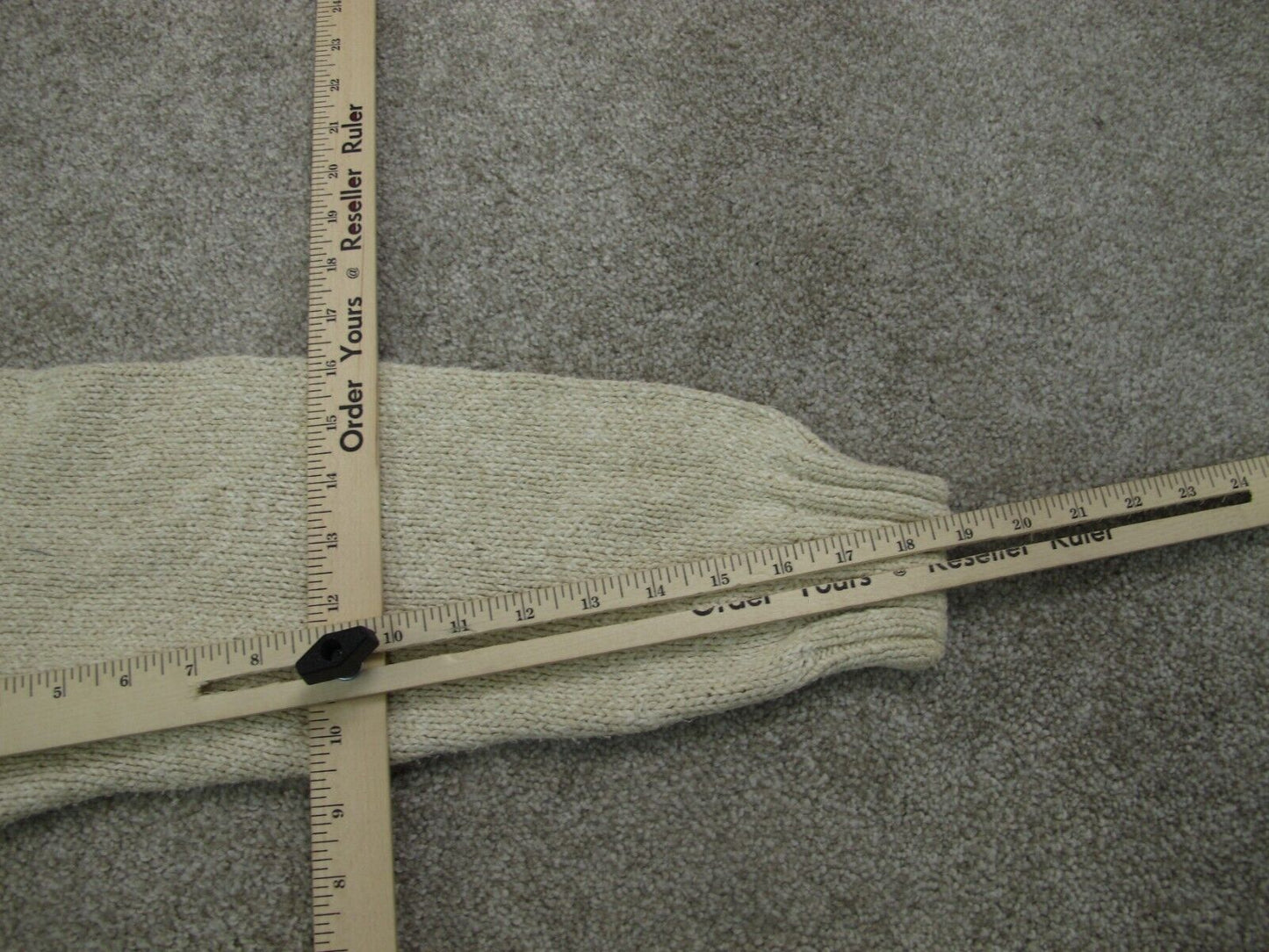 Armani Exchange Women Sweater Pullover High Neck Long Sleeves Ivory Size X Small