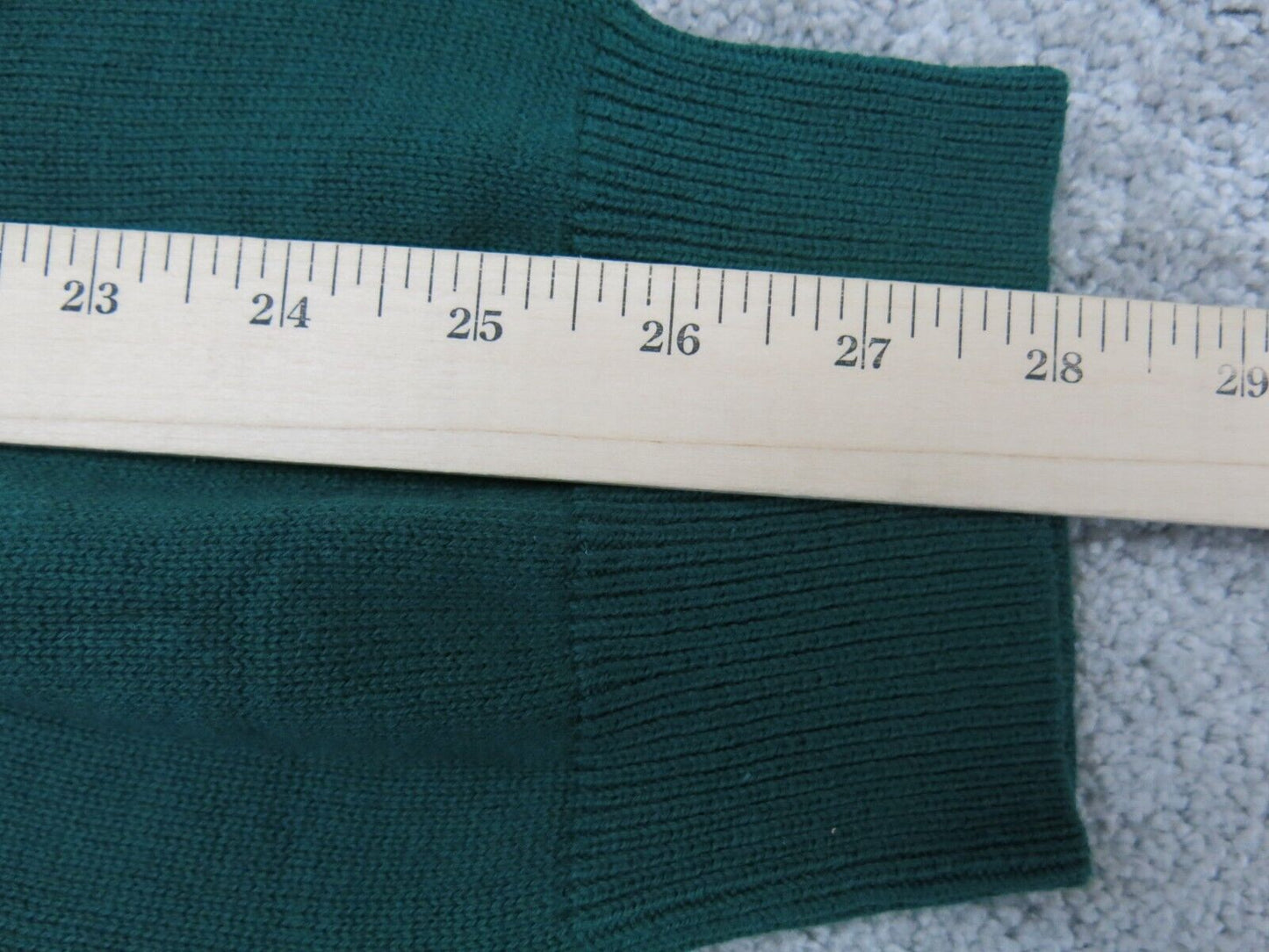 Tommy Hilfiger Mens Pullover Sweatshirt High Neck Long Sleeve Green Size XXL