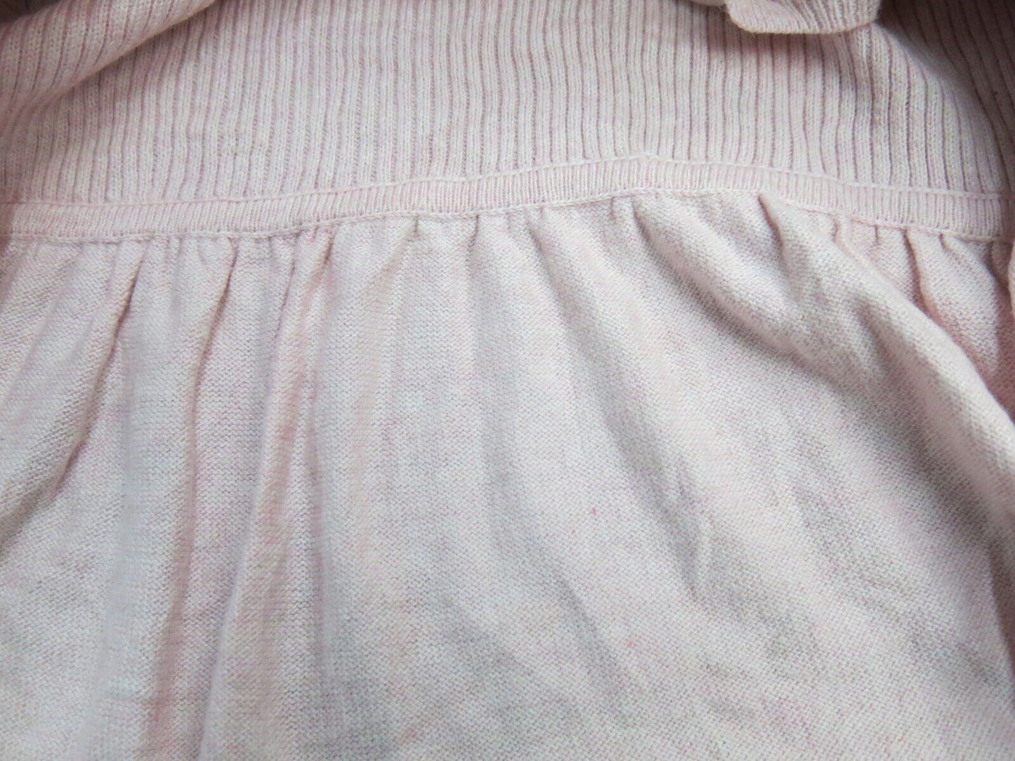 Old Navy Womens A-Line Sweater Dress Knitted Long Sleeve Deep V Neck Pink Size S