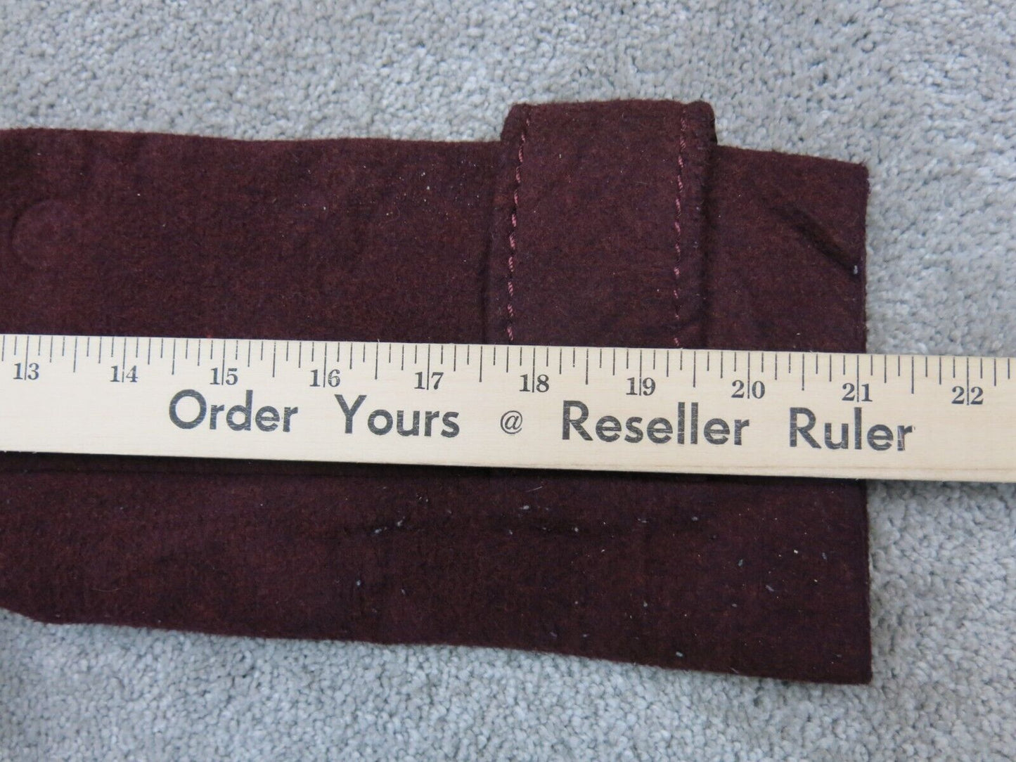 H&M Womens Pea Coat Jacket Long Sleeve Front Button Pockets Red Size 2