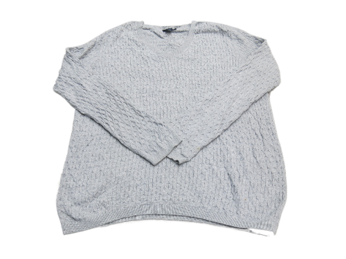 Tommy Hilfiger Mens Pullover Sweatshirt V Neck Long Sleeve Gray Size XXL