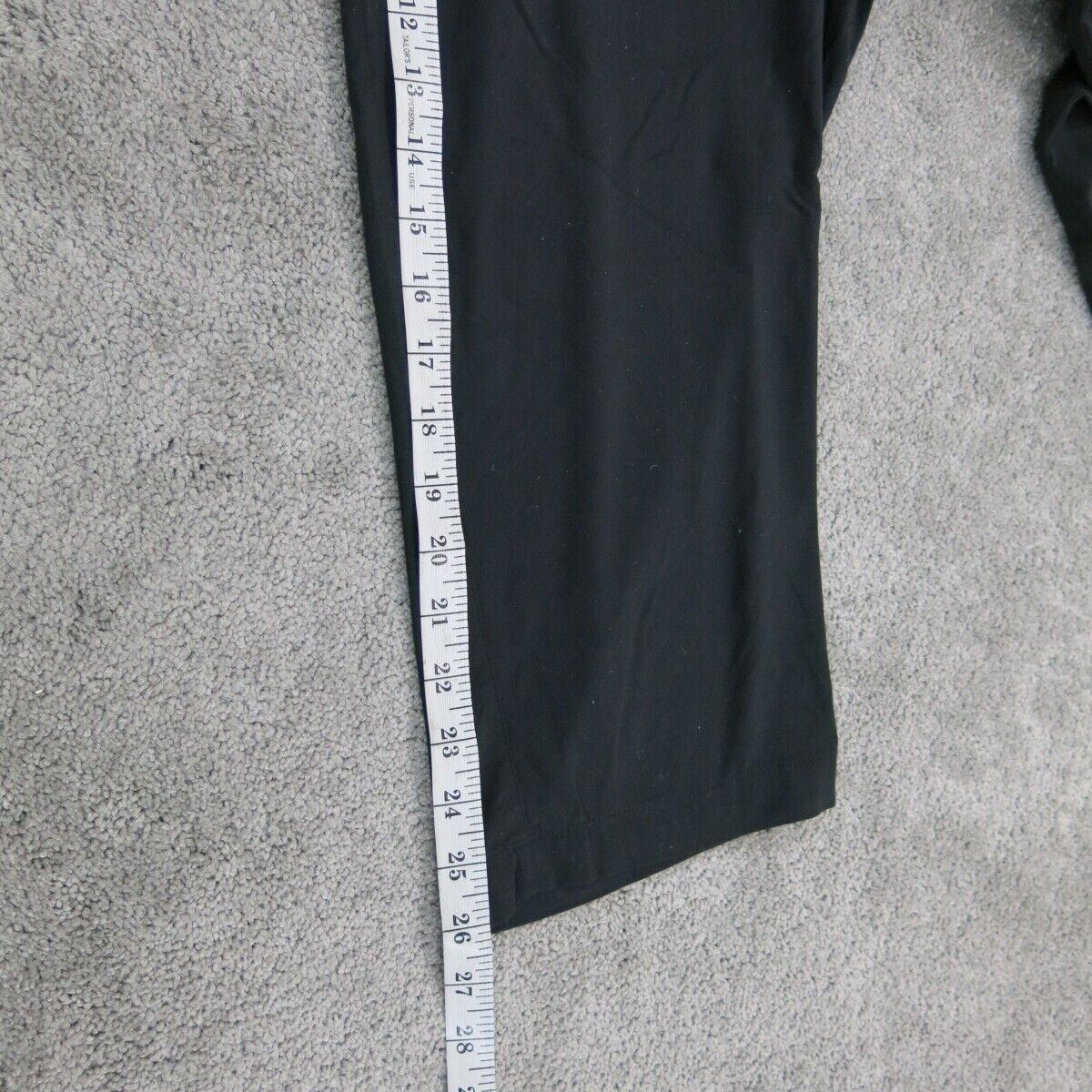 Columbia Womens Activewear Sweatpant Mid Rise Elastic Waist Black Size W6XL18