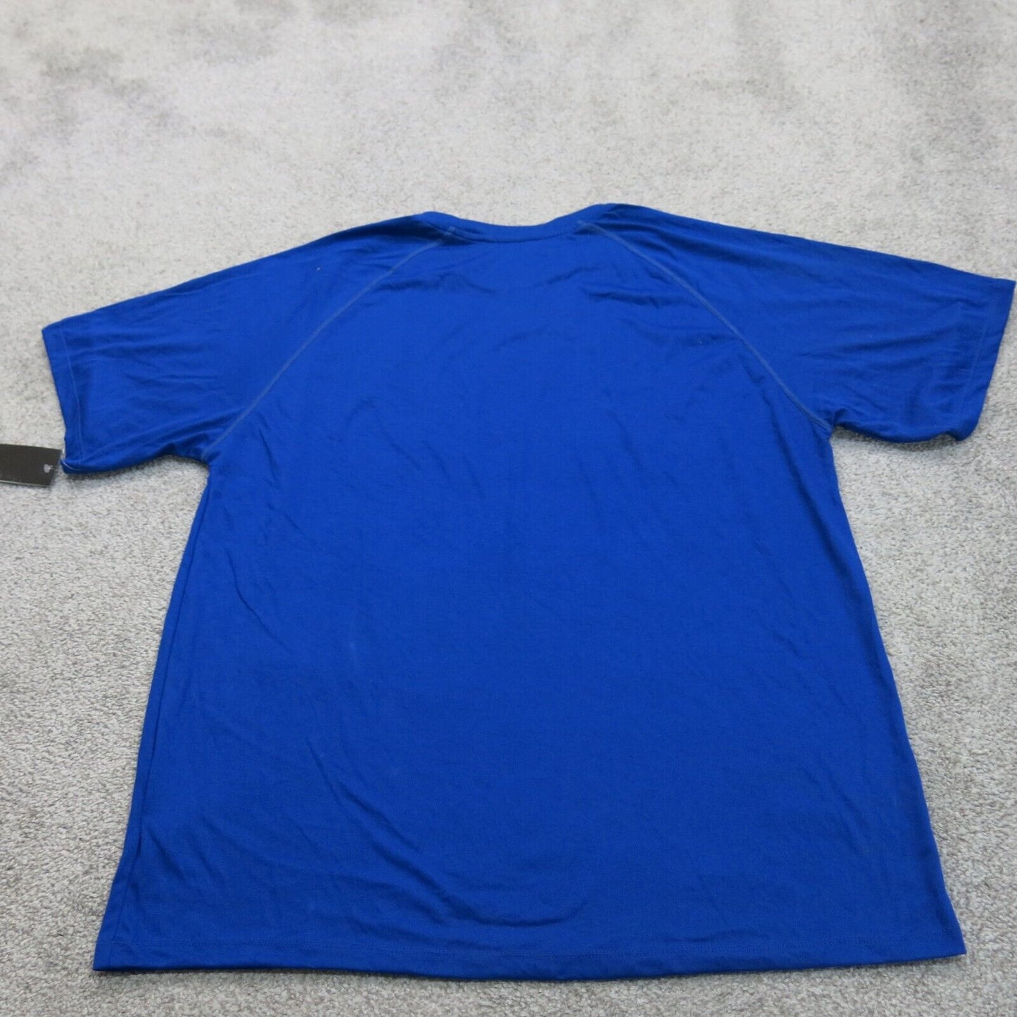 NWT Adidas Mens Crew Neck T Shirt Short Sleeve Graphic Print Blue Size X Large