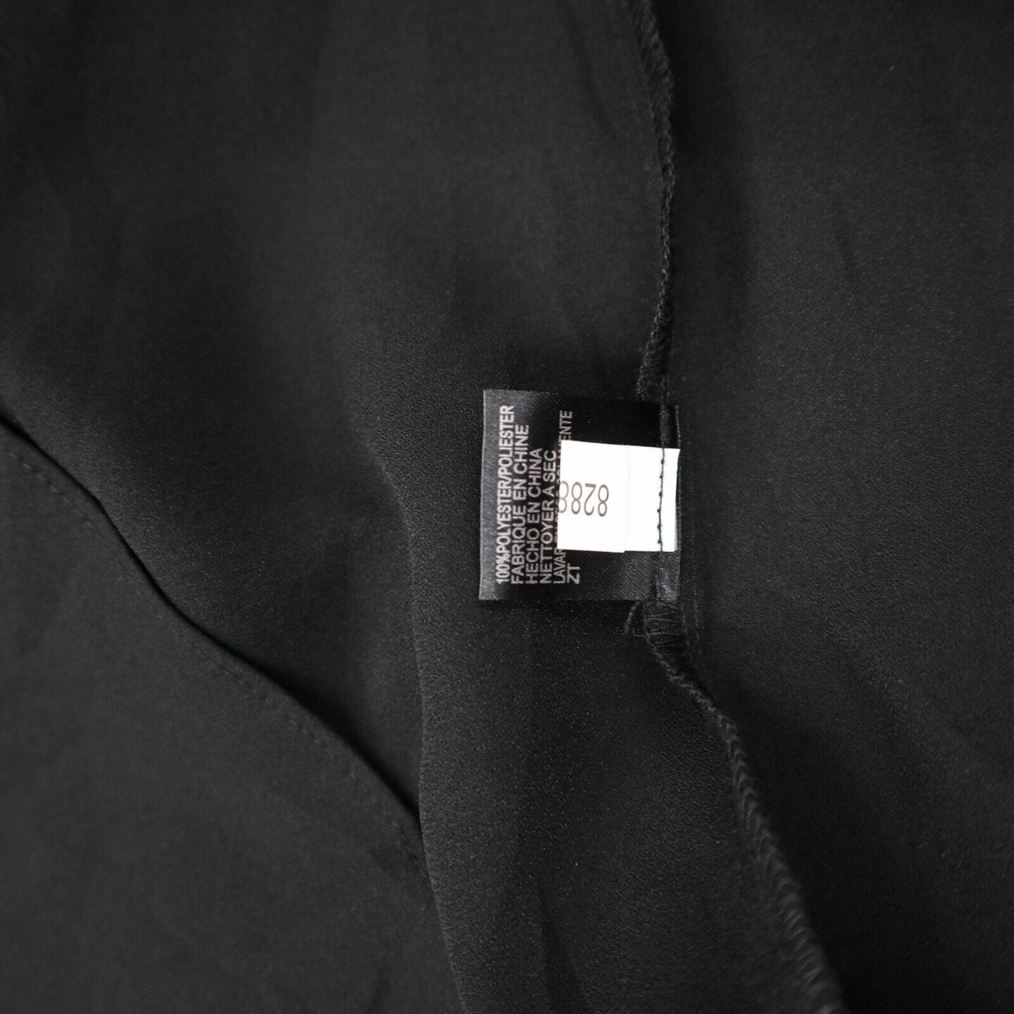 Tahari Womens Blouse Top Pullover Flared Sleeves Round Neck Black Size X Small