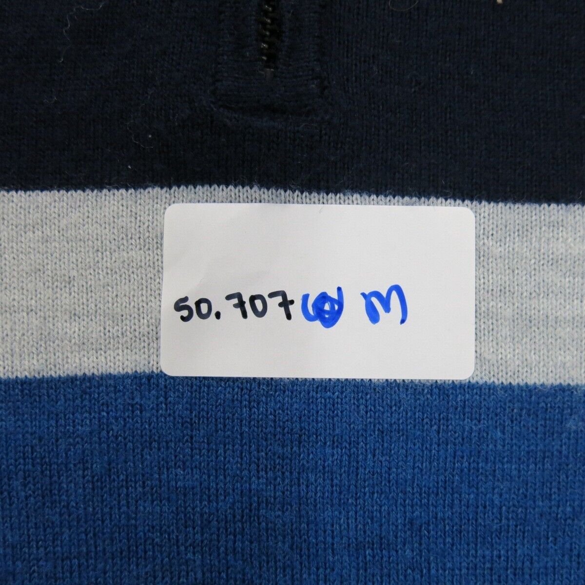 Express Womens Pullover Sweater Mock Neck 1/4 Zip Long Sleeve Blue Size Medium