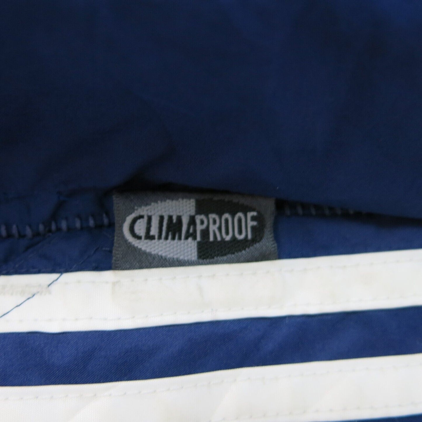 Adidas Mens Track Pants Drawstring Waist Straight Leg High Rise Blue Size W36
