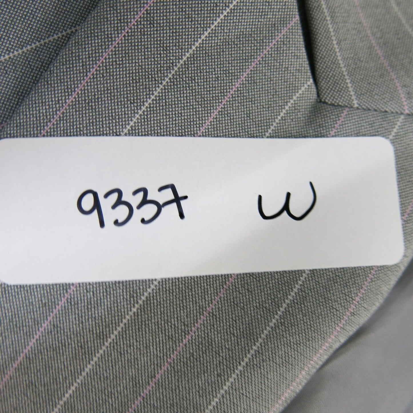 Tahari Womens Blazer Coat Striped Single Breasted Long Sleeves Pocket Gray SZ 4P