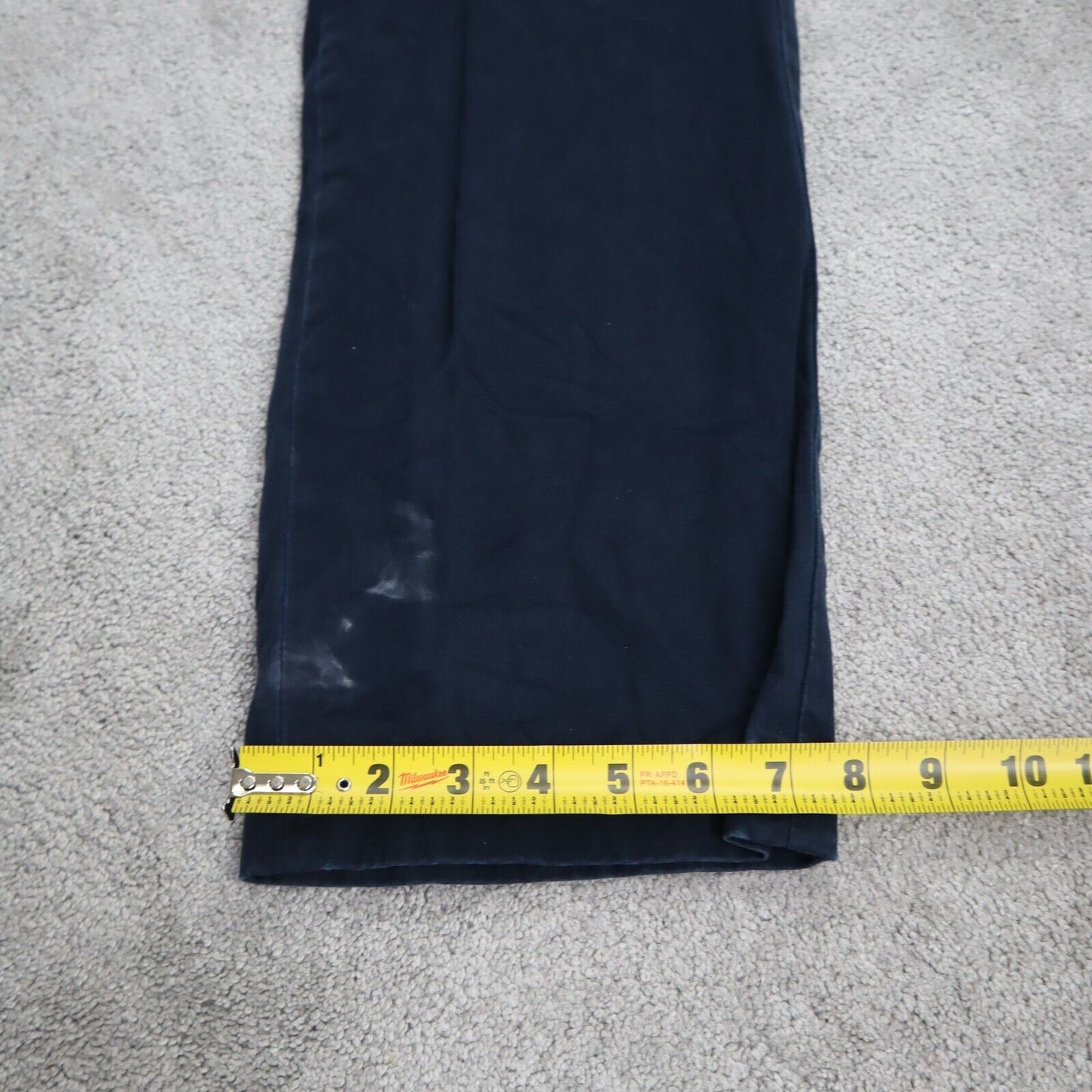 Polo Ralph Lauren Mens Classic Fit Chino Pants Mid Rise Navy Size 35 Stretch