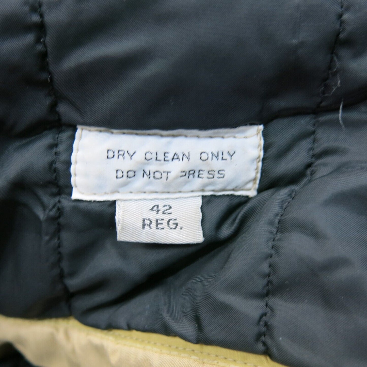 London Fog Mens Helki Hooded Jacket Full Zip Up Long Sleeves Beige Size 42