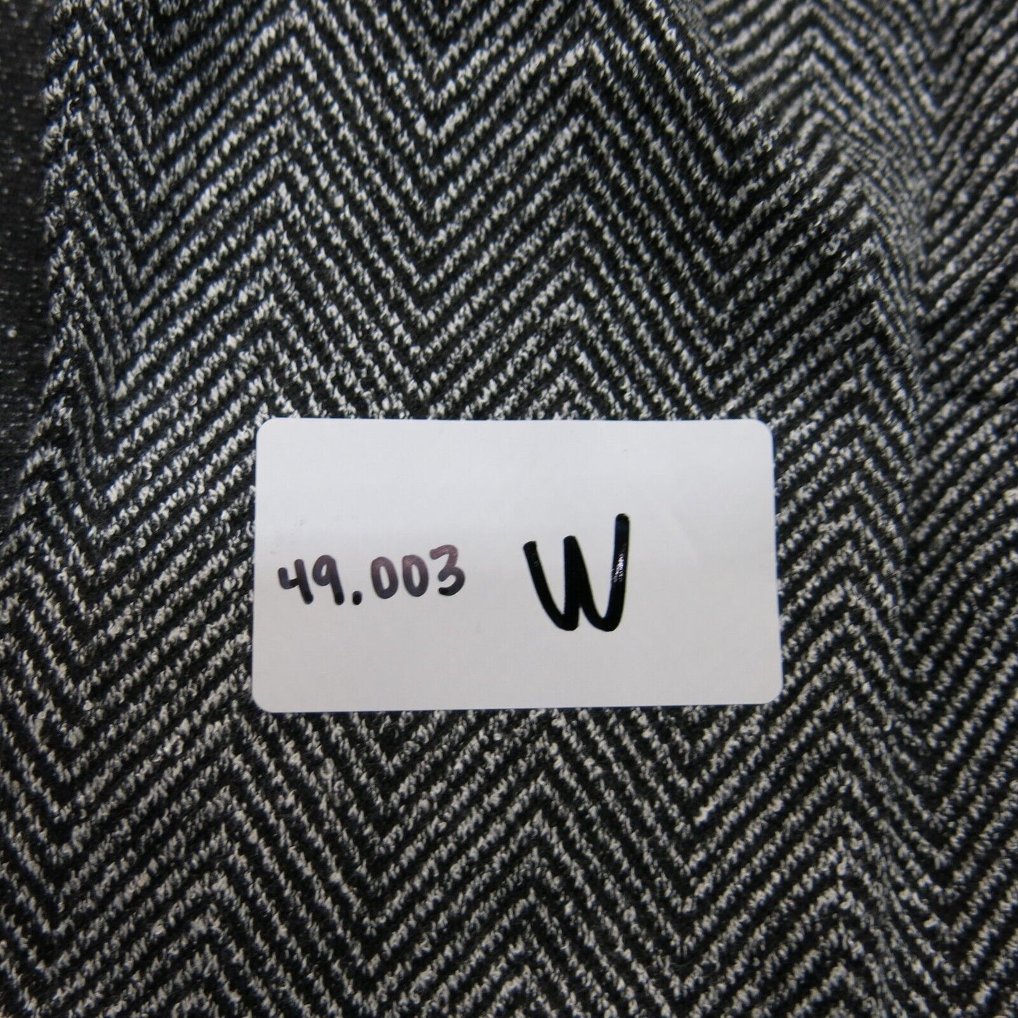 H&M Womens Tweed Blazer Long Jacket Open Front Long Sleeves Dark Gray Size 4