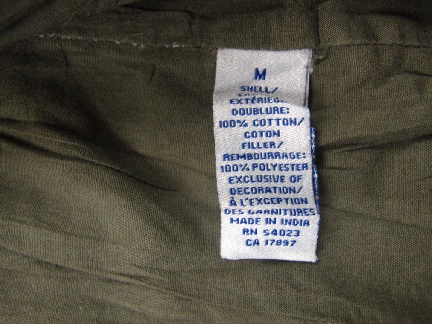 Old Navy Womens Camouflage Cargo Jacket Long Sleeves Full Zip Green Size Medium