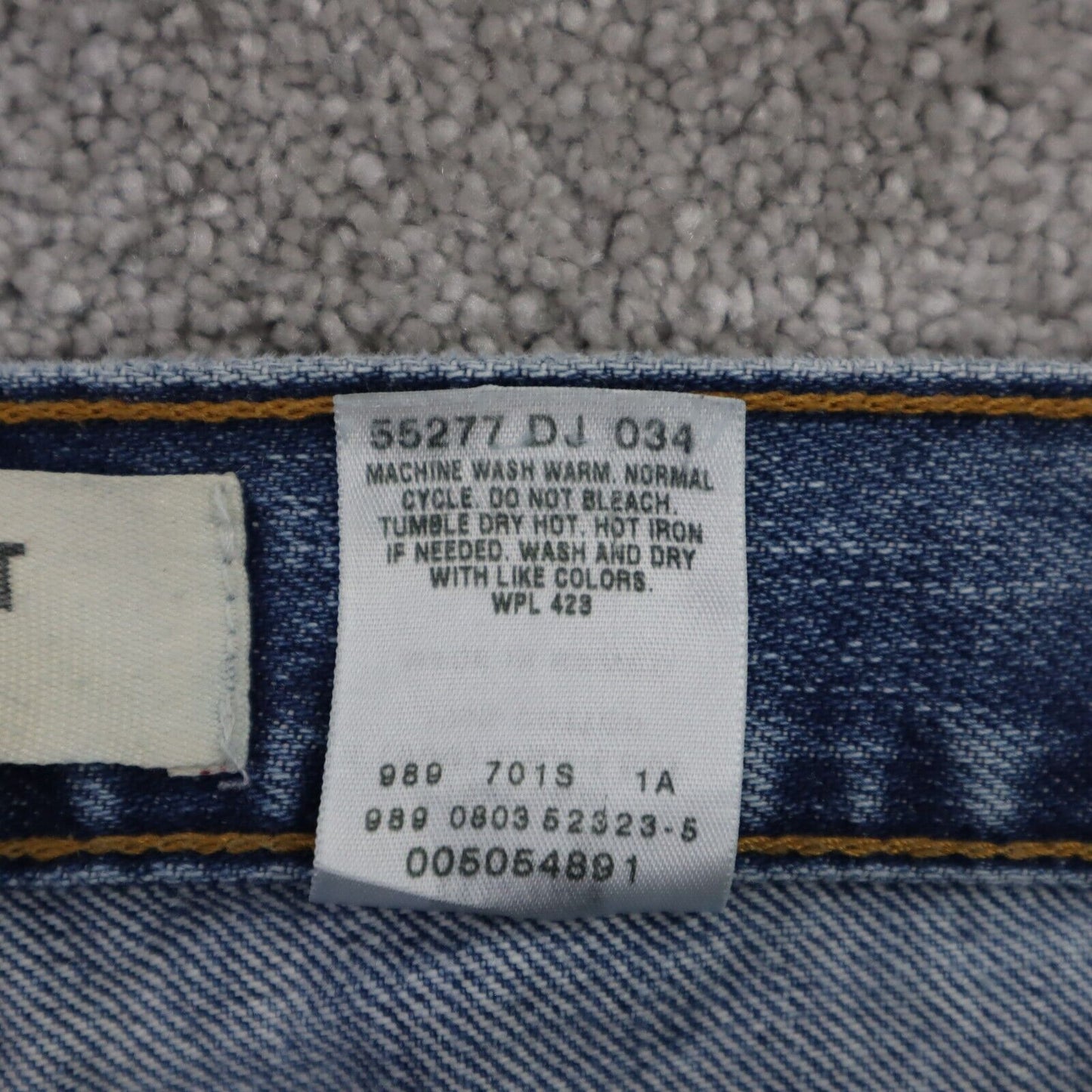 Levi s 505 Jeans Women s Size 36 Blue Stretch Regular Fit Straight Denim Jeans
