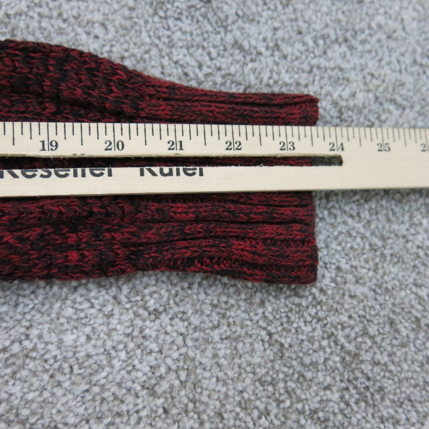 Express Womens Cardigan Sweater Buckle Front Long Sleeves Maroon Red Size Small