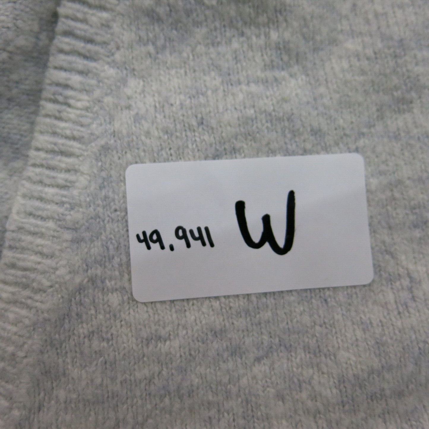 Ann Taylor Loft Womens Sweater Knitted Long Sleeve V Neck Light Light Gray SZ M