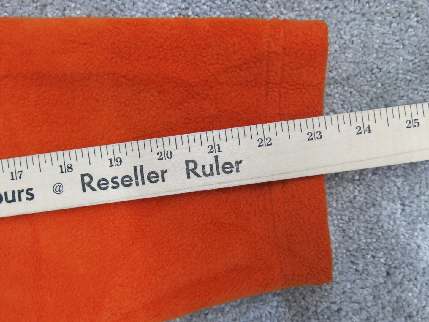 Gap Factory Store Mens Sweatshirts Long Sleeves V Neck Orange Size X Large