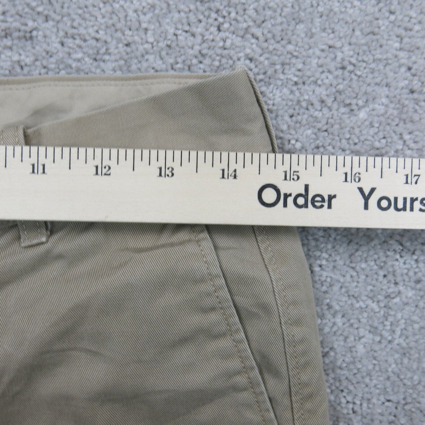 J. Crew Mens Pant Chino The Bleecker Pockets Mid Rise Beige Size W29XL32