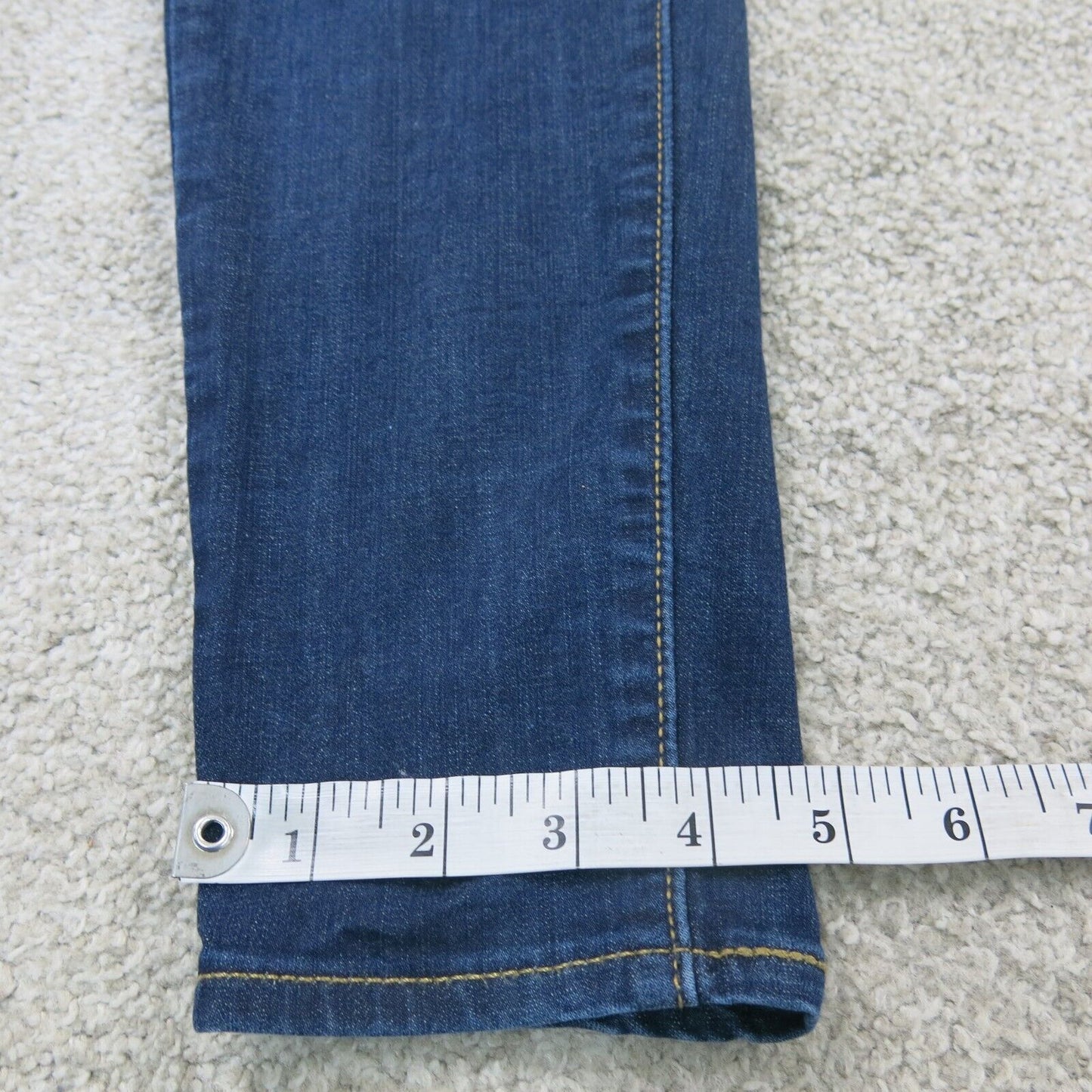 Denizen From Levis Womens Jeans High Rise Jegging Mid Rise Pockets Blue Size W30