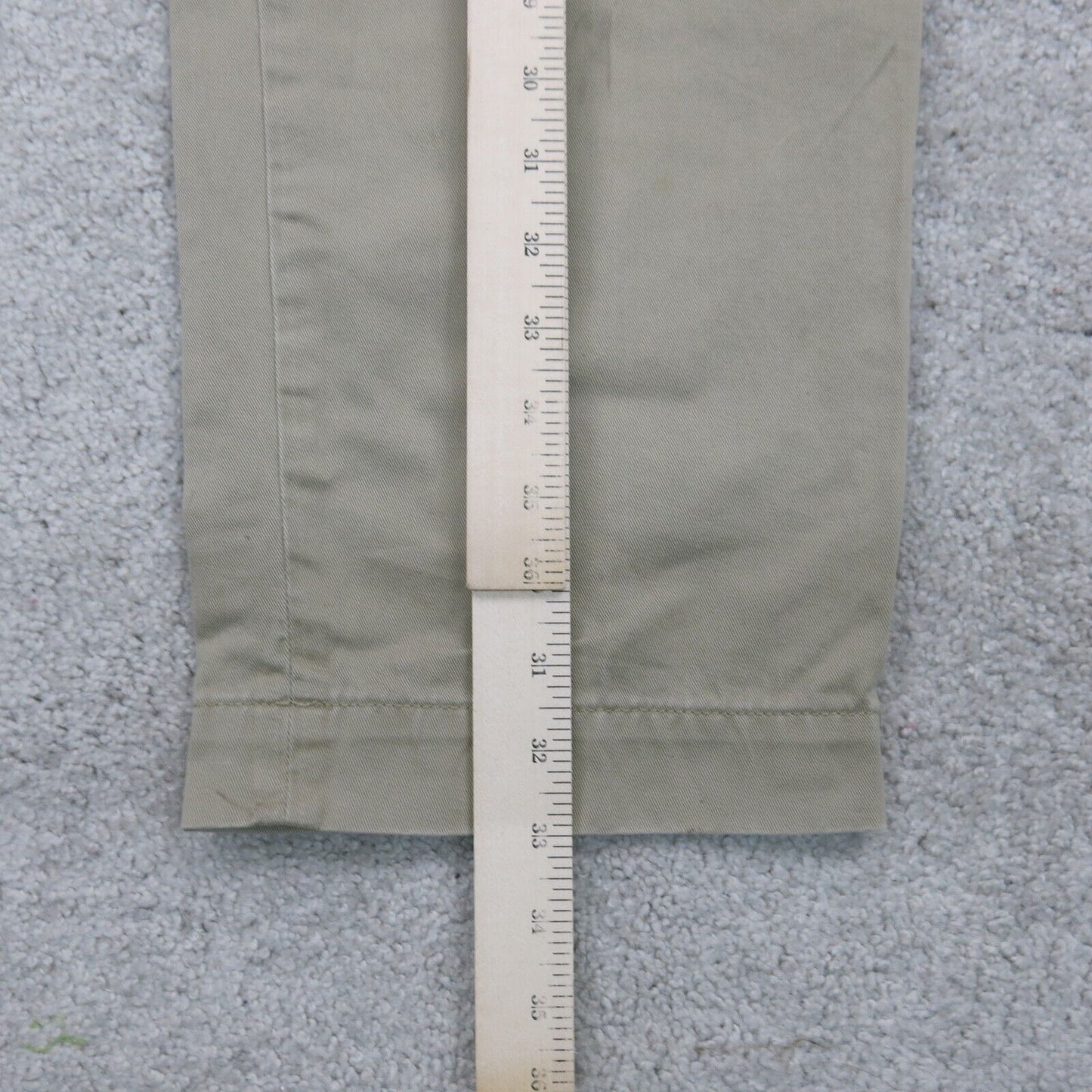 Polo Ralph Lauren Men Pant Dress Ethan Mid Rise Straight Leg  Beige Size W32XL30