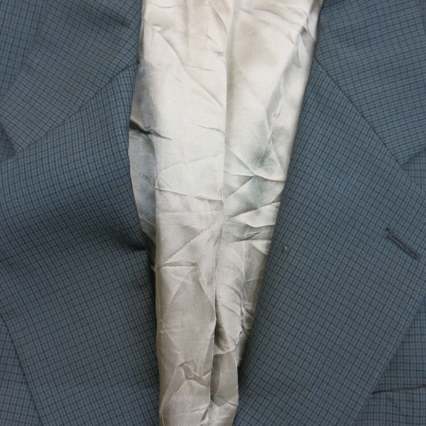 CHAPS Ralph Lauren Men Blazer Coat Single Breasted Pockets Green Size 38 Reg
