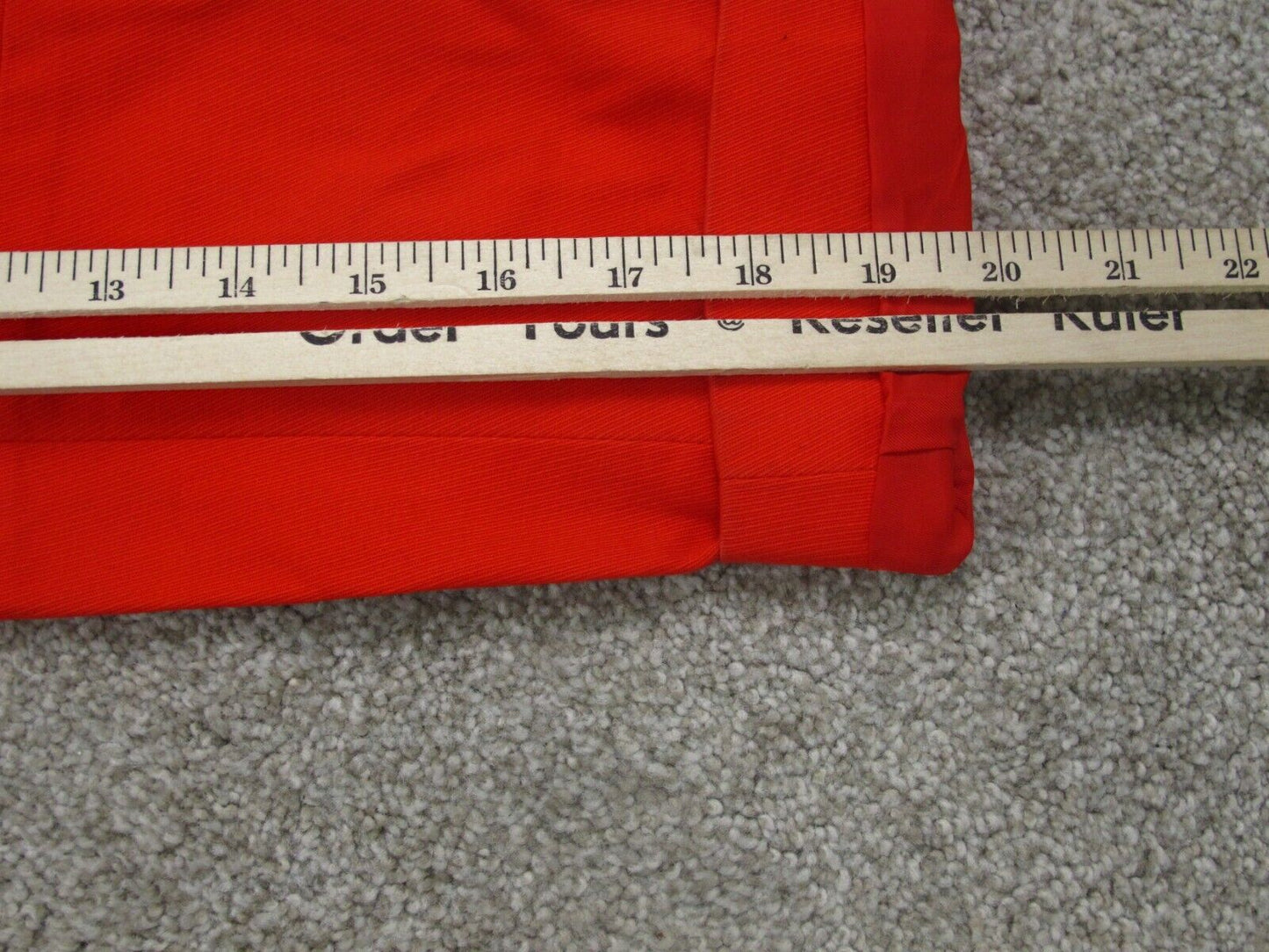 GAP Womens Pea Coat Long Sleeves Double Breasted Pockets Red Size Medium