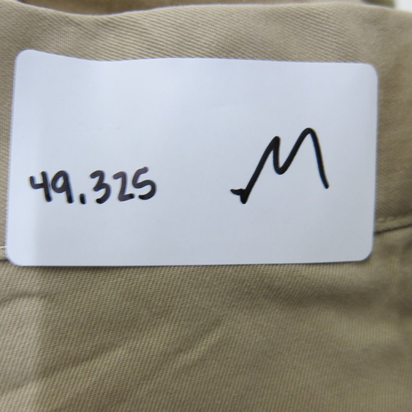 Ralph Lauren Mens Pants Chino Hammond 100% Cotton High Rise Beige Size W35