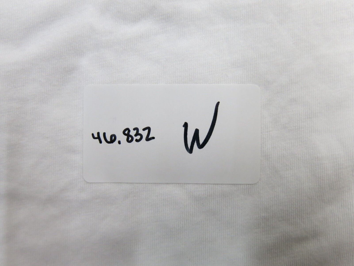 Divided by H&M Womens Cropped Blouse Top Short Sleeves Crew Neck White SZ Medium