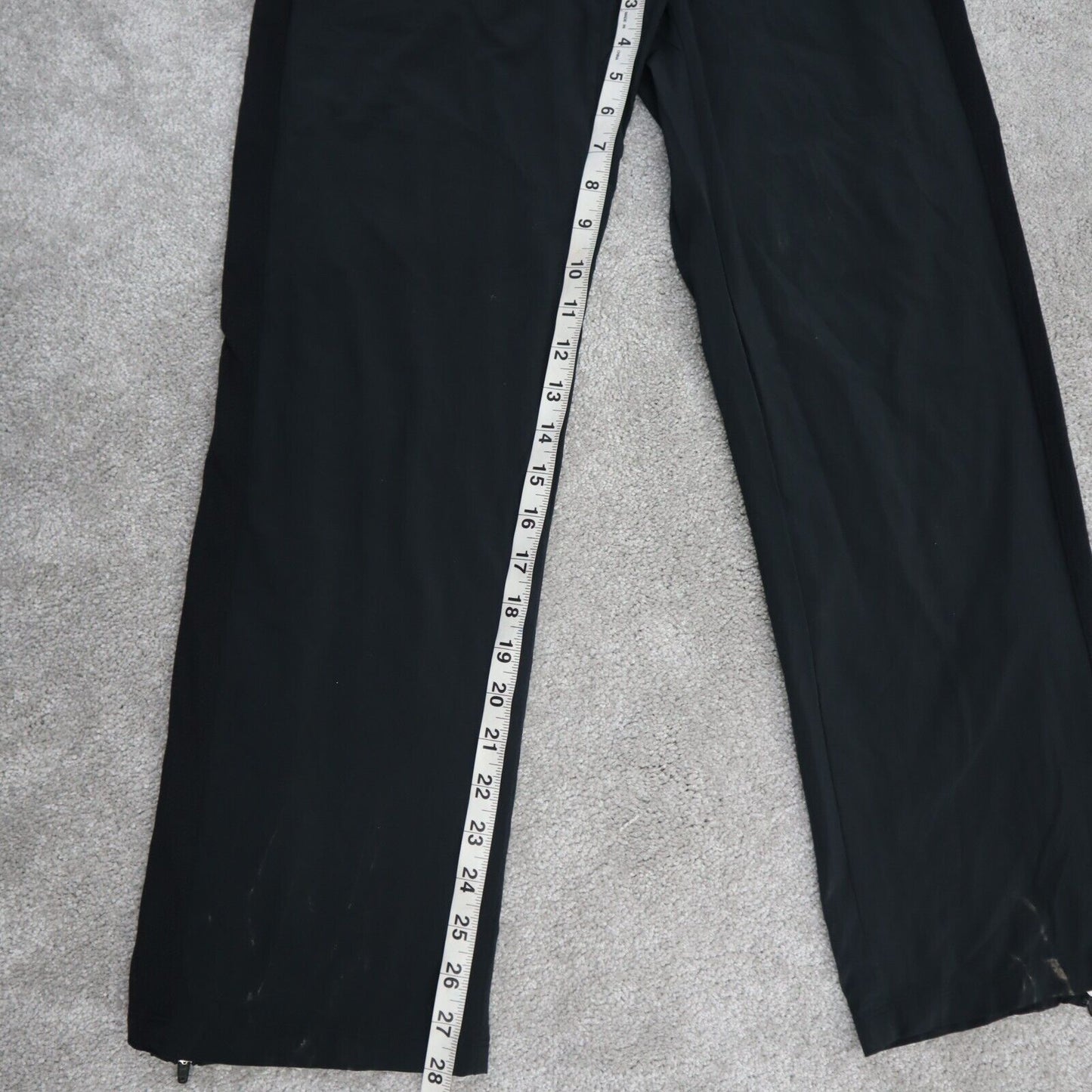 Nike Track Pants Youth Boys Medium M Black Sportswear Dri Fit Logo Pants
