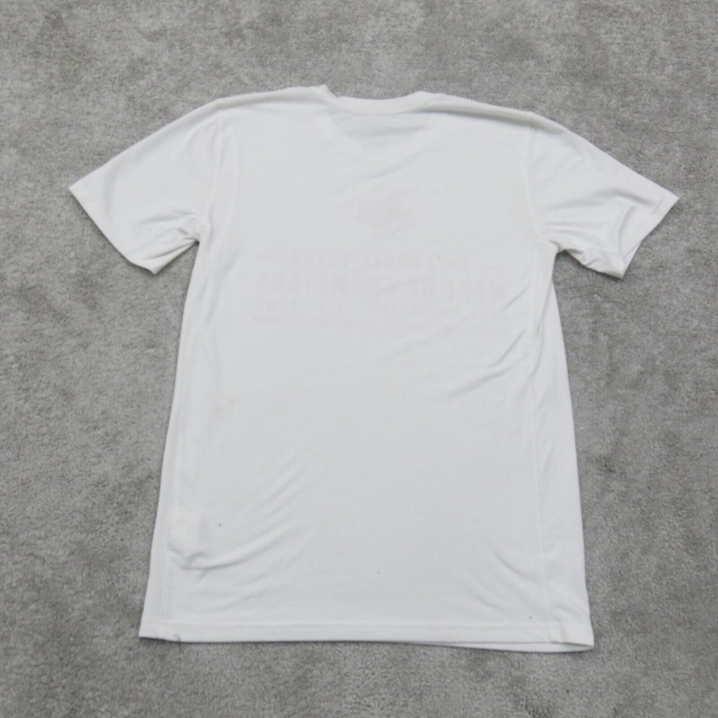 Nike Dri Fit Mens Crew Neck T Shirt 2nd Annual TTFCA Champions White Size Small