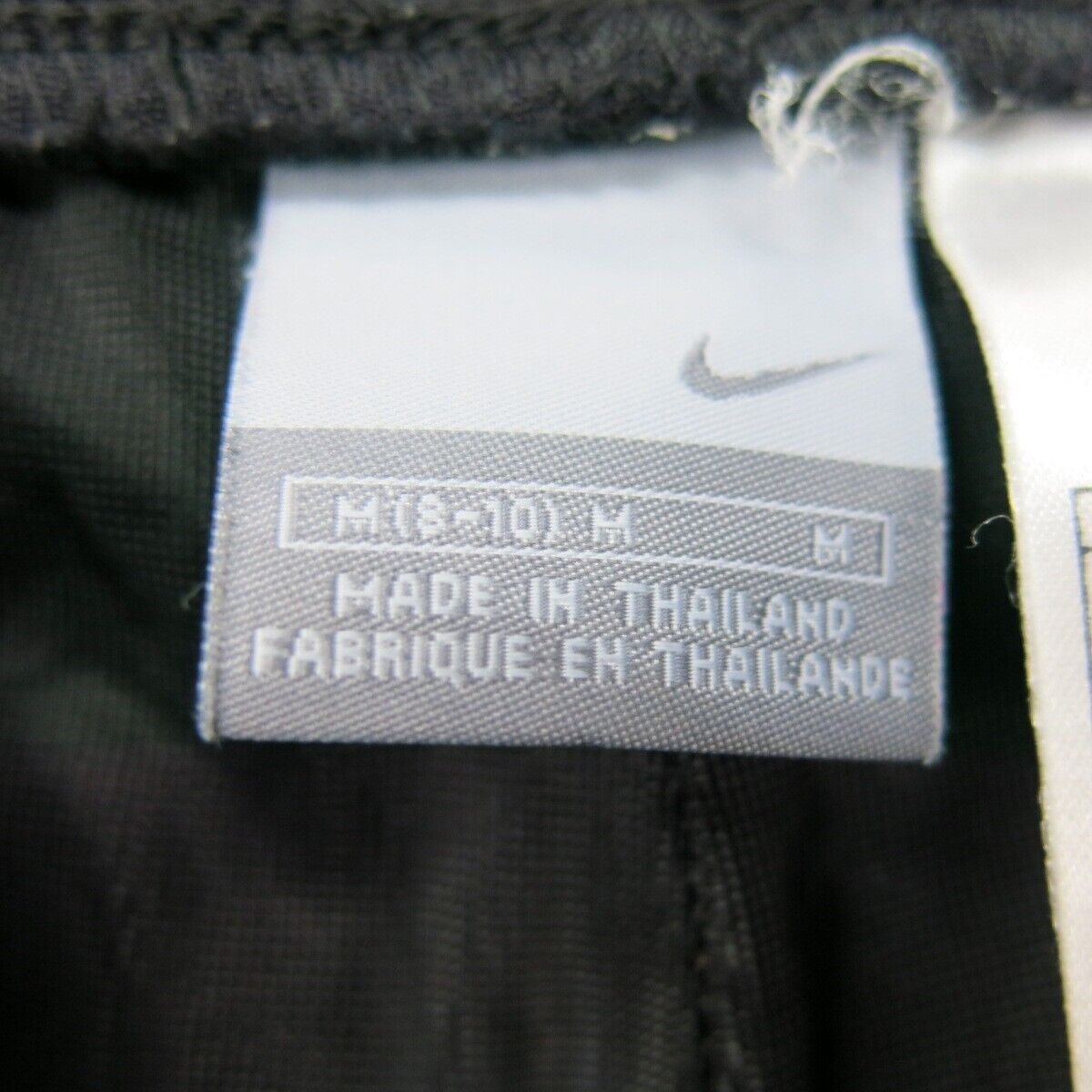 Nike Mens Pant Activewear Sweatpant Elastic Waist Mid Rise Black Size Medium