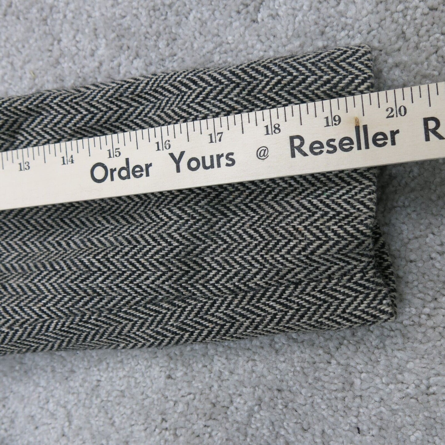 Ann Taylor Women Tweed Pea Coat Double Breasted Long Sleeves Pockets Gray Size 6