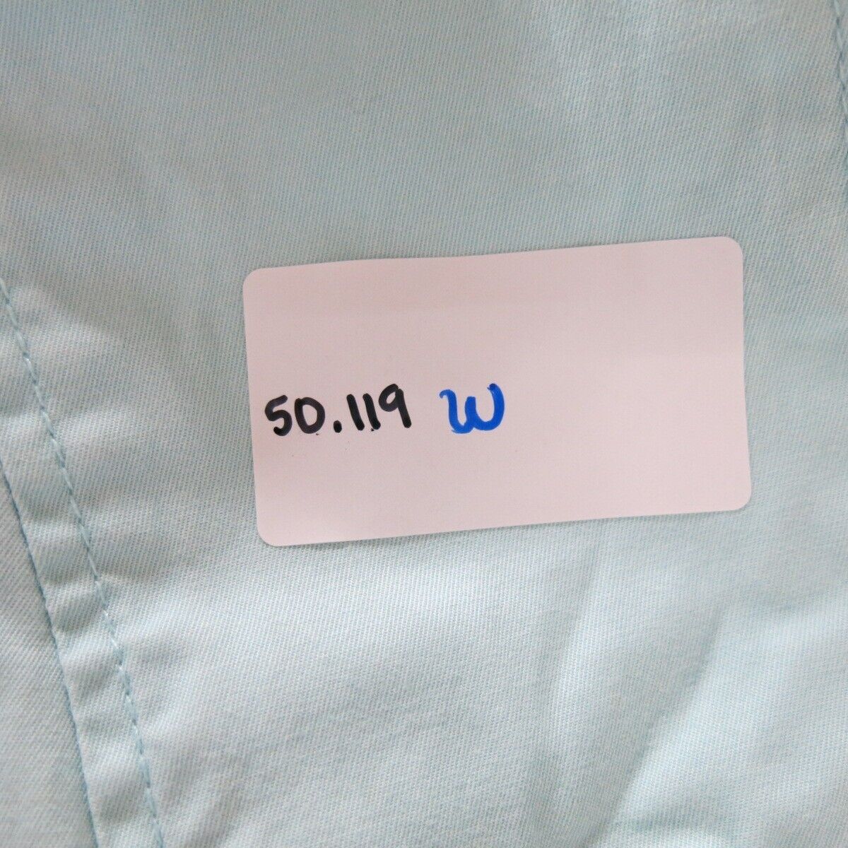 Talbots Womens Button Up Shirt Jacket Long Sleeves Pockets See Blue Size 10