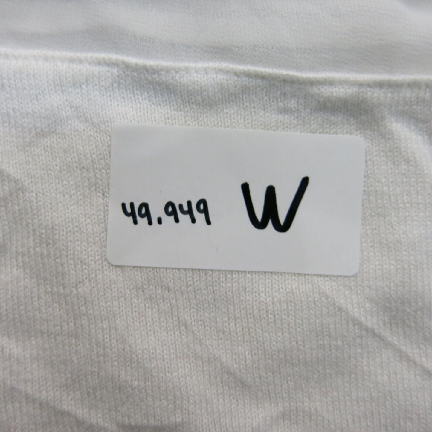 Ann Taylor Womens Blouse Top Crew Neck Long  Sleeves Off White Size X Large