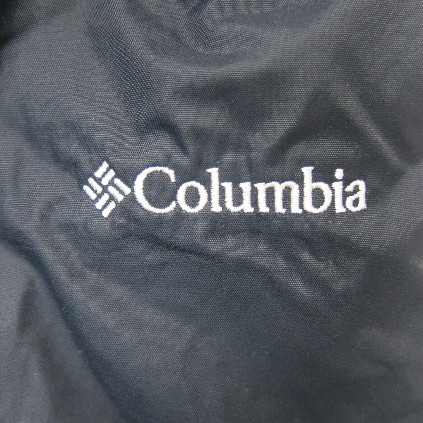 Columbia Womens Hoodie Jacket Full Zip Up Long Sleeves Pockets Black White SZ XS