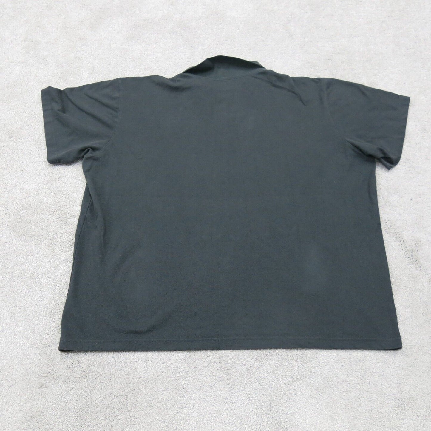 Columbia Sportswear Mens Polo Shirt Short Sleeves Active Fit Black Size X Large
