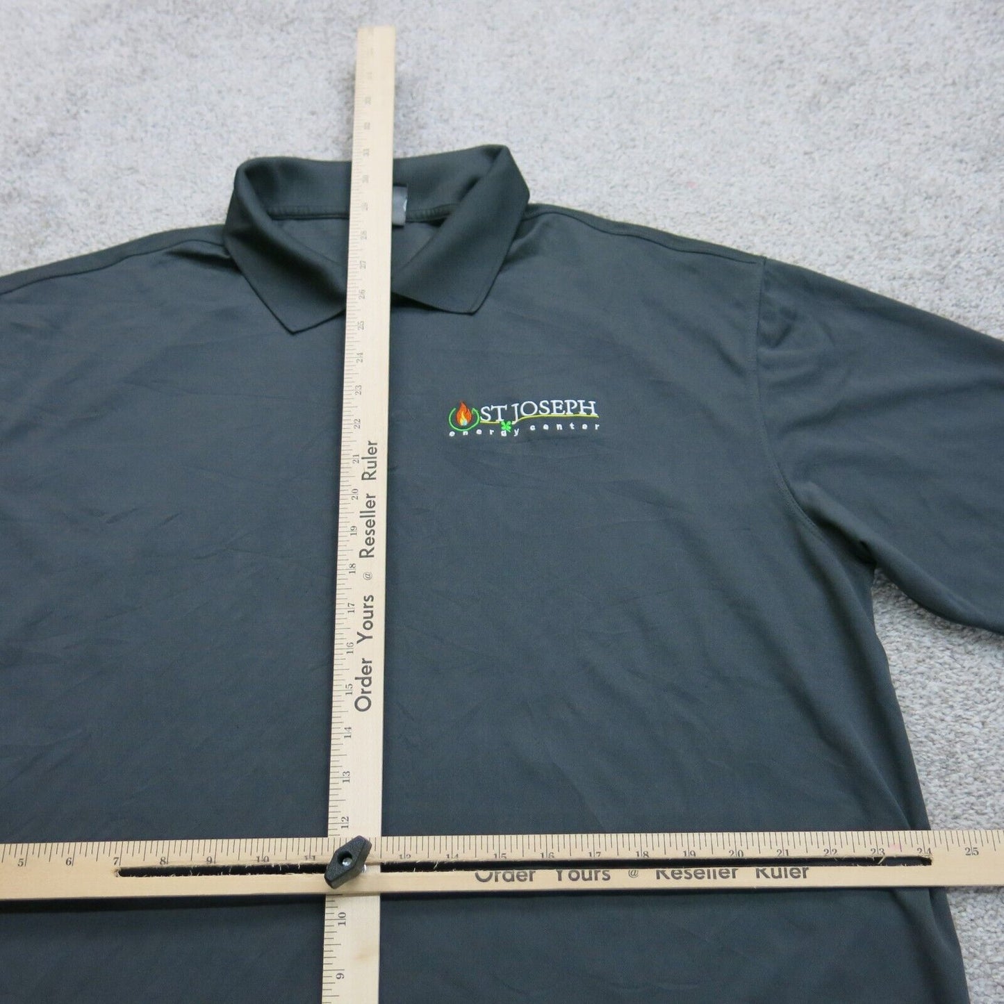 Nike Golf Mens Polo Shirt Short Sleeves Logo Dri Fit Black Size X Large