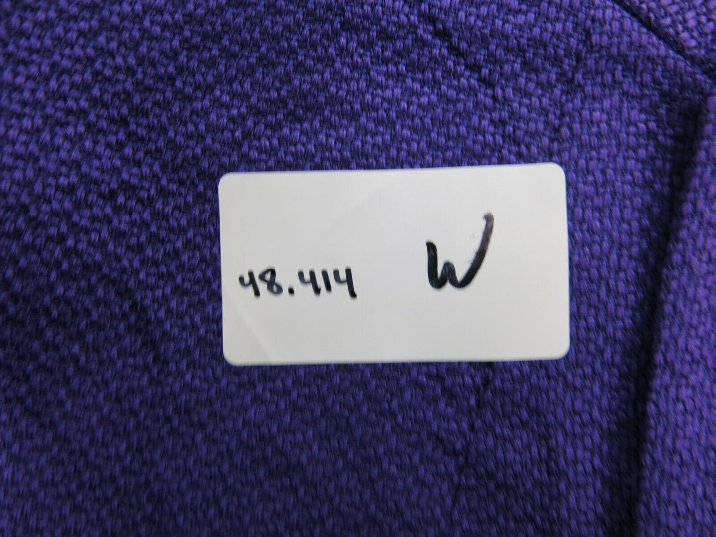 Tahari Womens Blazer Coat Open Front Long Sleeves Solid Dark Purple Size 8