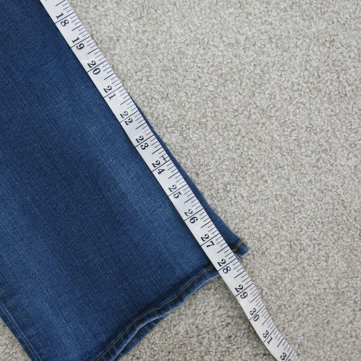 American Eagle Womens Jeans Straight Leg Flat Front Pockets Blue Size W29xL30