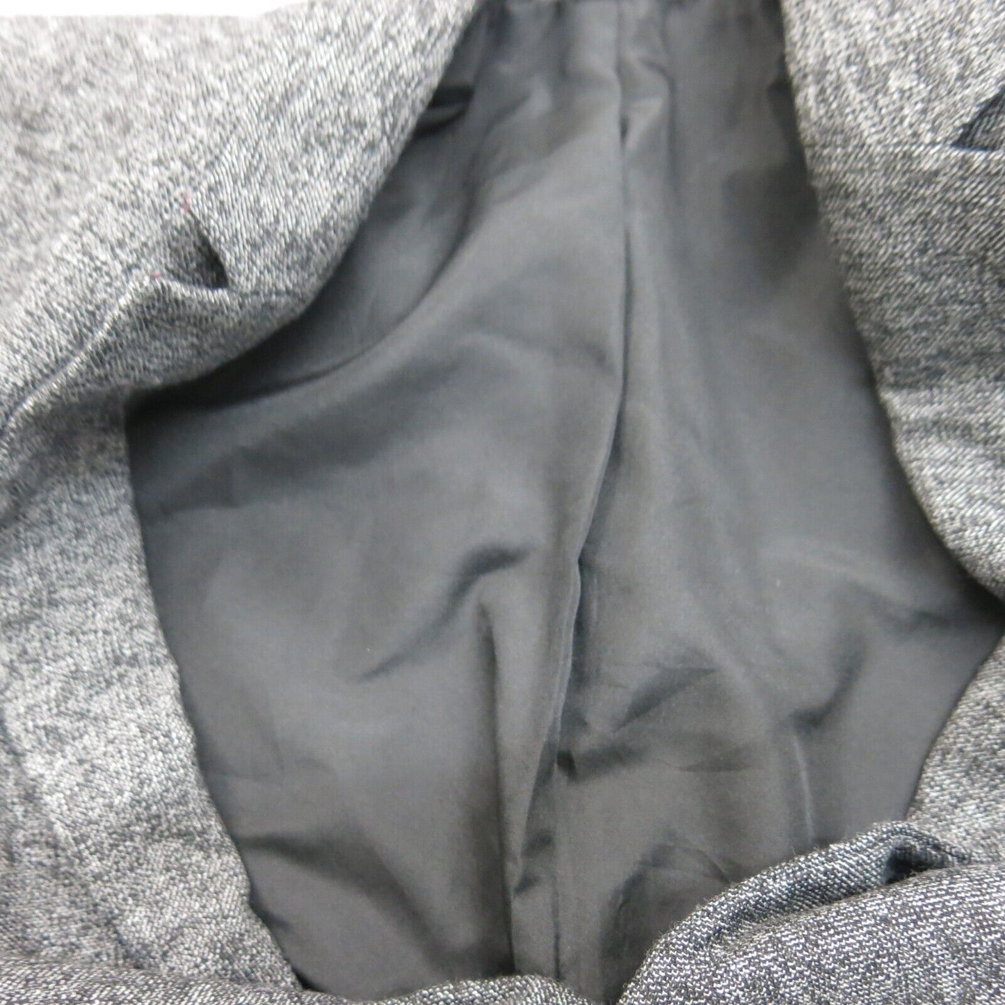 H&M Mens Blazer Coat Single Breasted Long Sleeves Pockets Black Size 38R