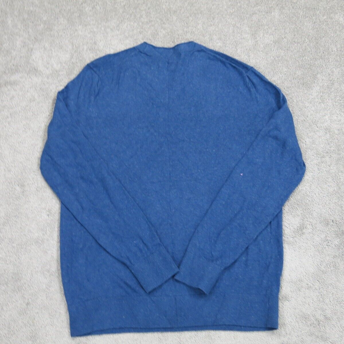 Banana Republic Womens Knitted Sweater Crew Neck Long Sleeve Blue Size Large