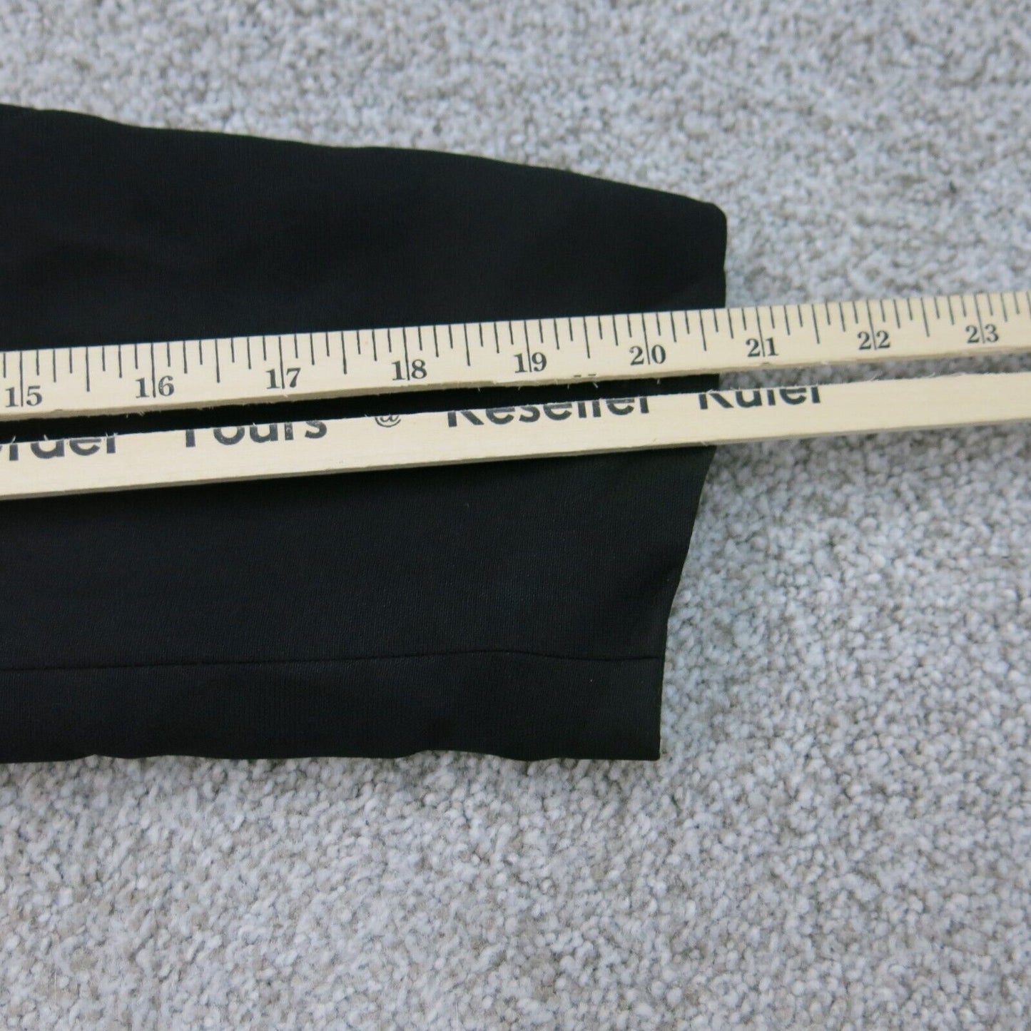 Tahari Womens Blazer Coat Jacket Open Front Long Sleeves Black Size 10 Petite