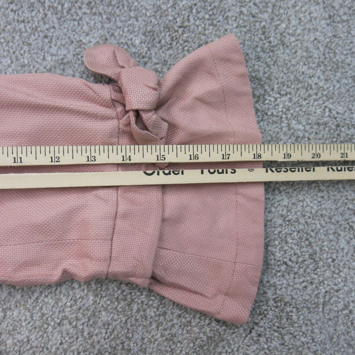 Loft Womens Bell Sleeve Blouse Top Pullover Long Sleeves Light Pink Size S/P