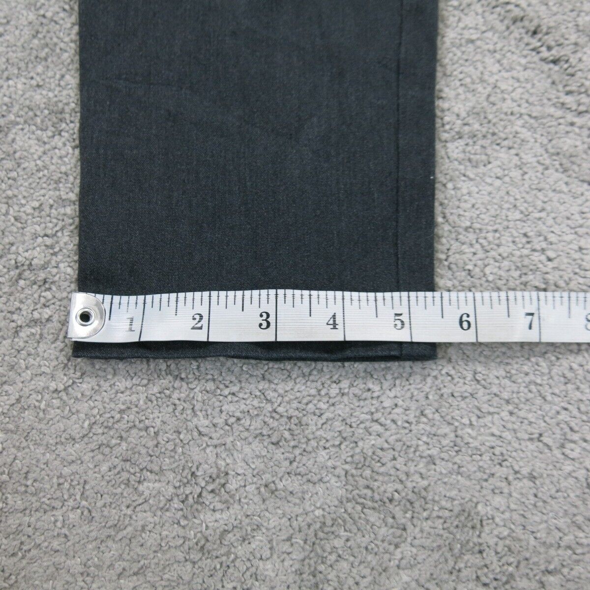 Vintage Women Skinny Ankle Pants Casual Mid Rise Pockets Black Size 0